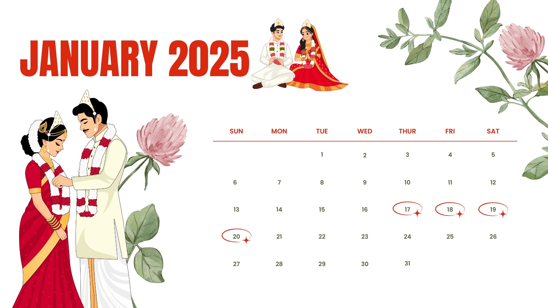 Auspicious Hindu Wedding Dates in 2025: Best Marriage Dates For Each Season