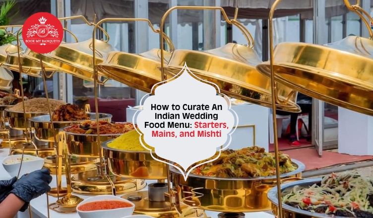 How to Curate An Indian Wedding Food Menu: Starters, Mains, and Mishti